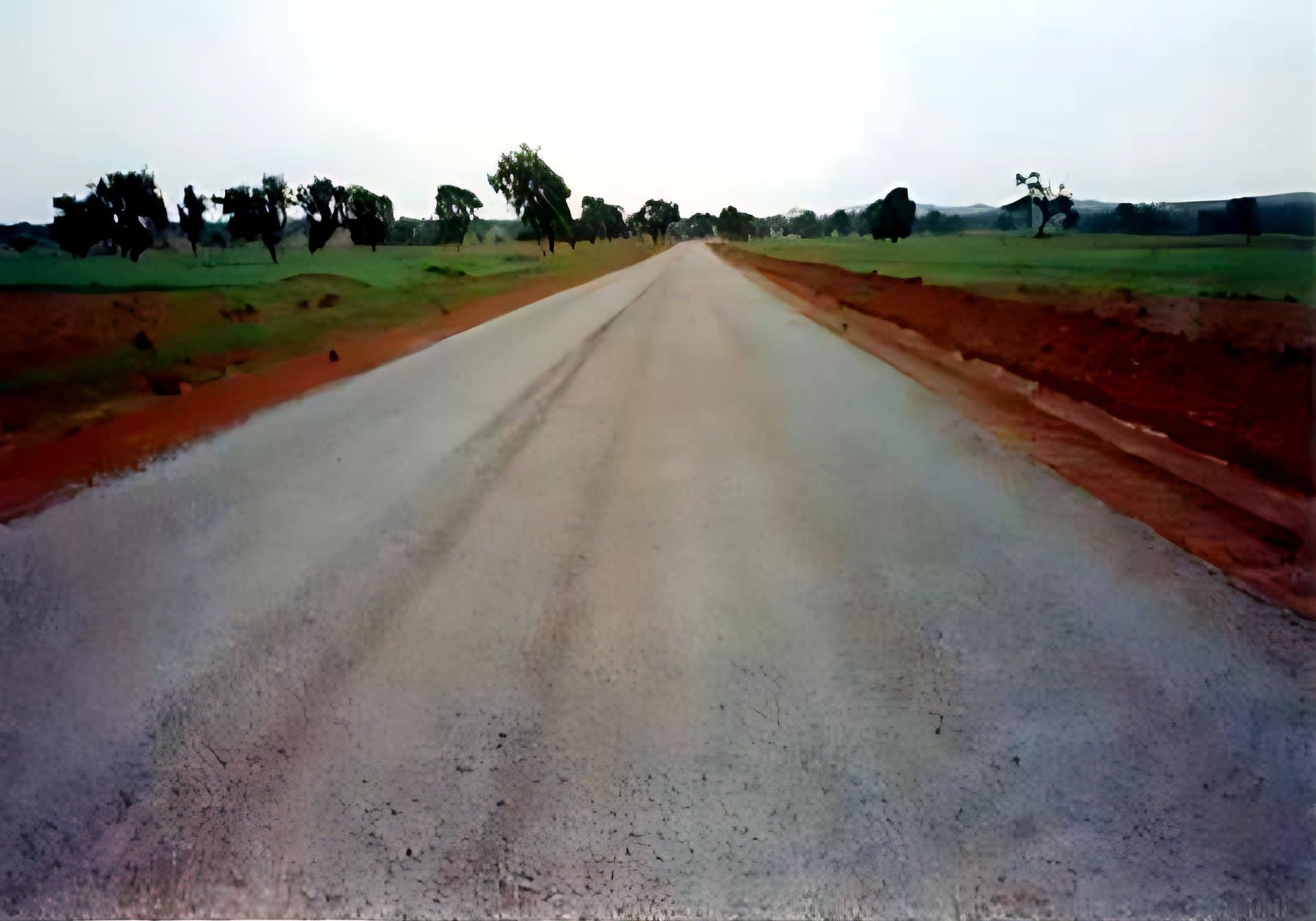 Completed road corridor